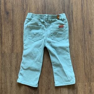 7 for all man kind colored jeans